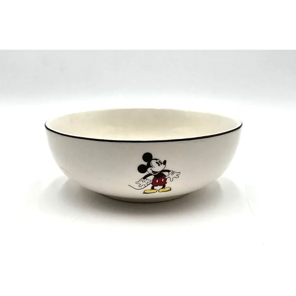Vtg Disney Mickey & Co Plate Bowl & Mug SET  Gabbay Gibson *Slight Rough‎ Spot*